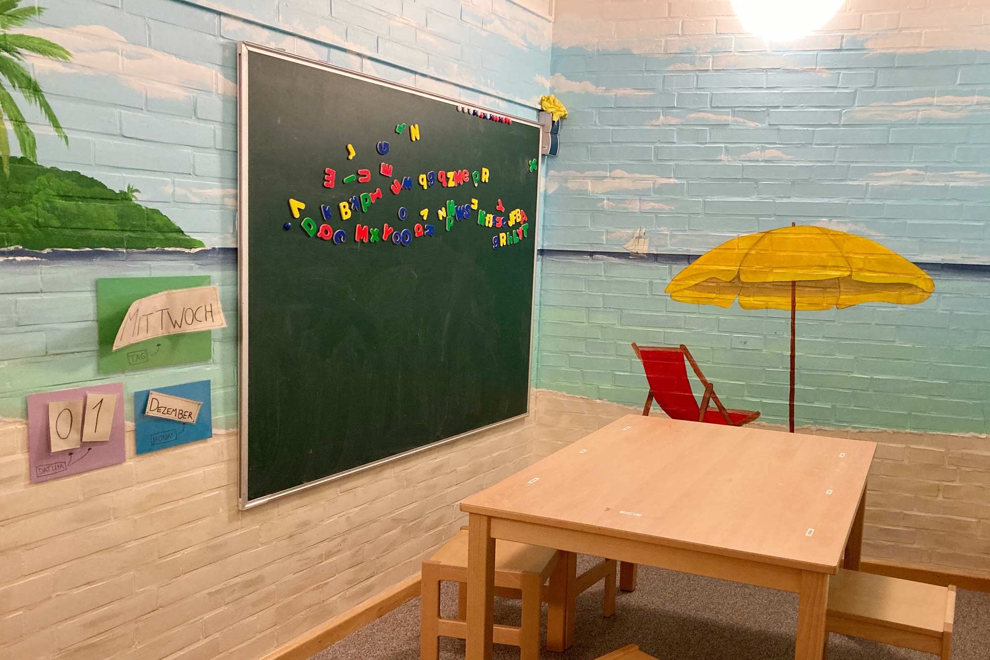 Preschool room at the “Die Stifte” daycare center