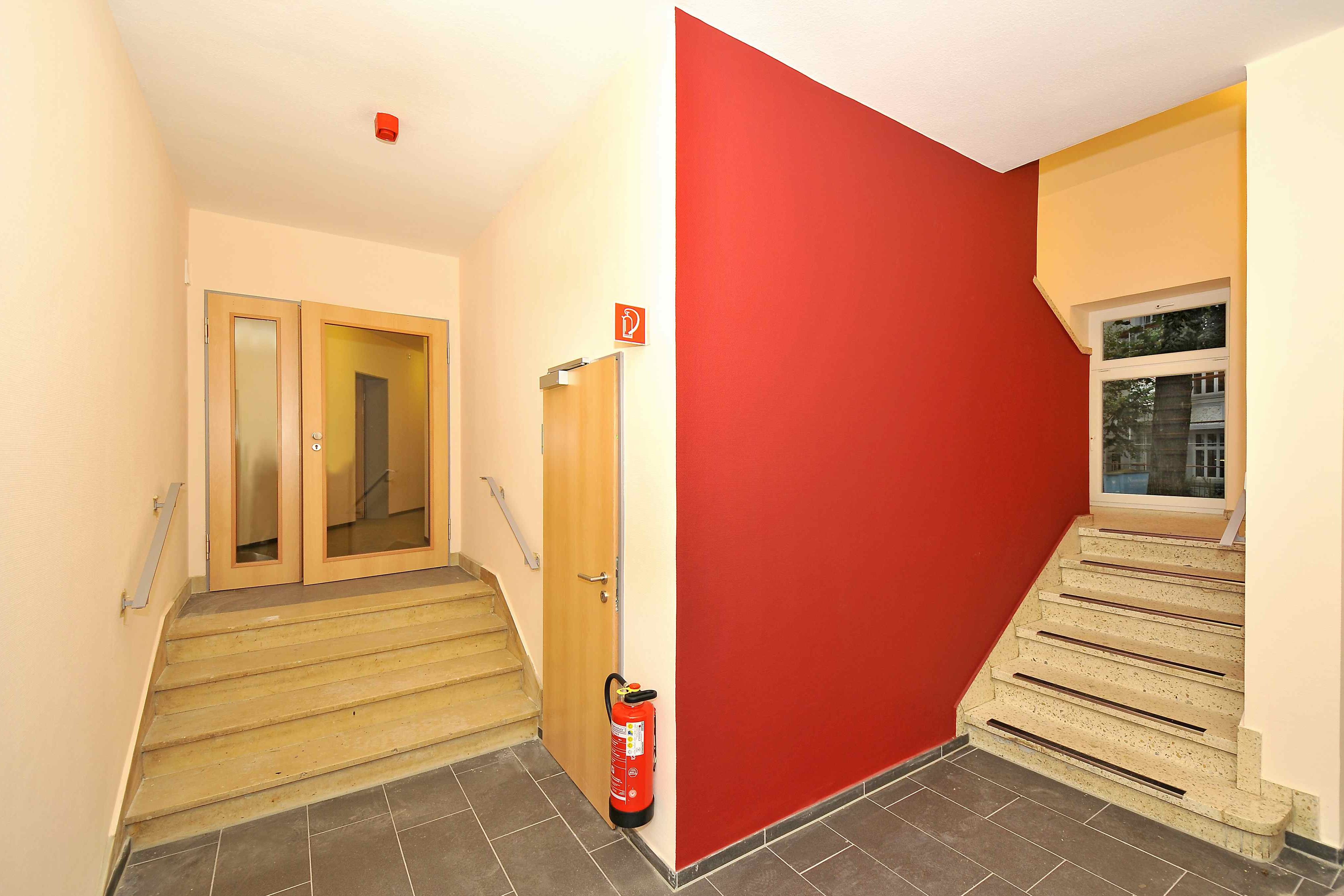 Treppenhaus Wohnanlage Amalie Dietrich Haus