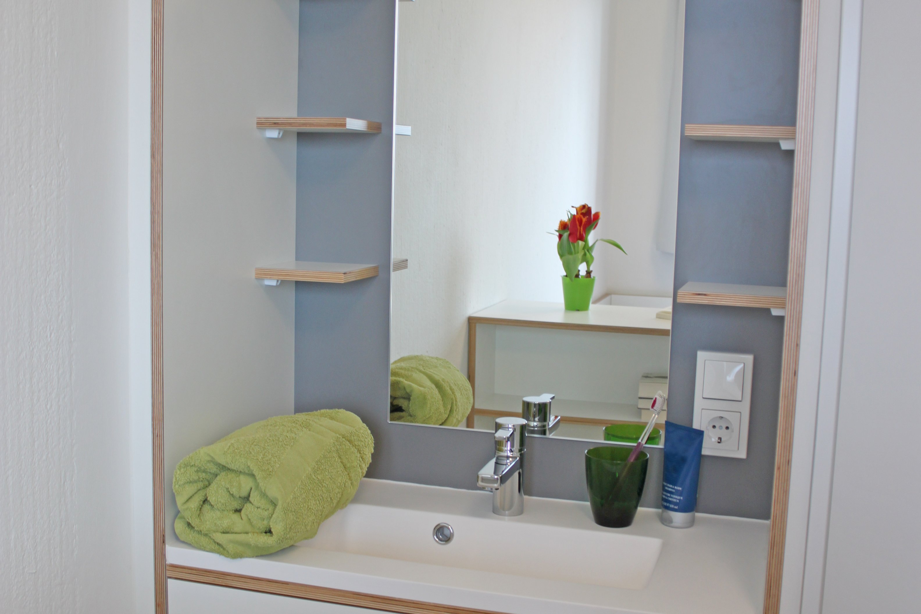 Badezimmer in der Wohnanlage Margaretha-Rothe-Haus