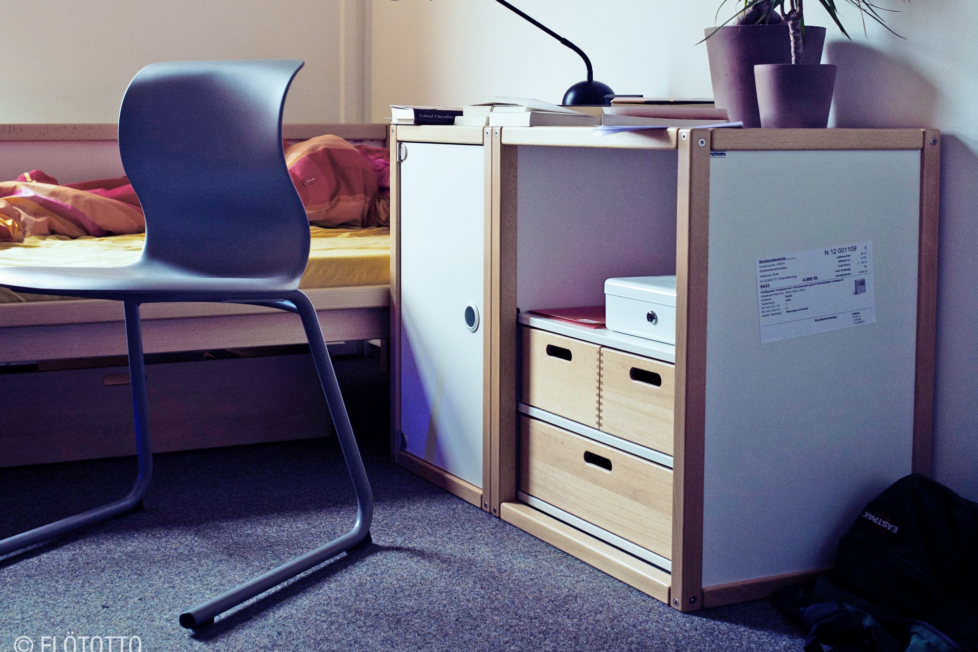 Beispielzimmer in der Wohnanlage Kiwittsmoor