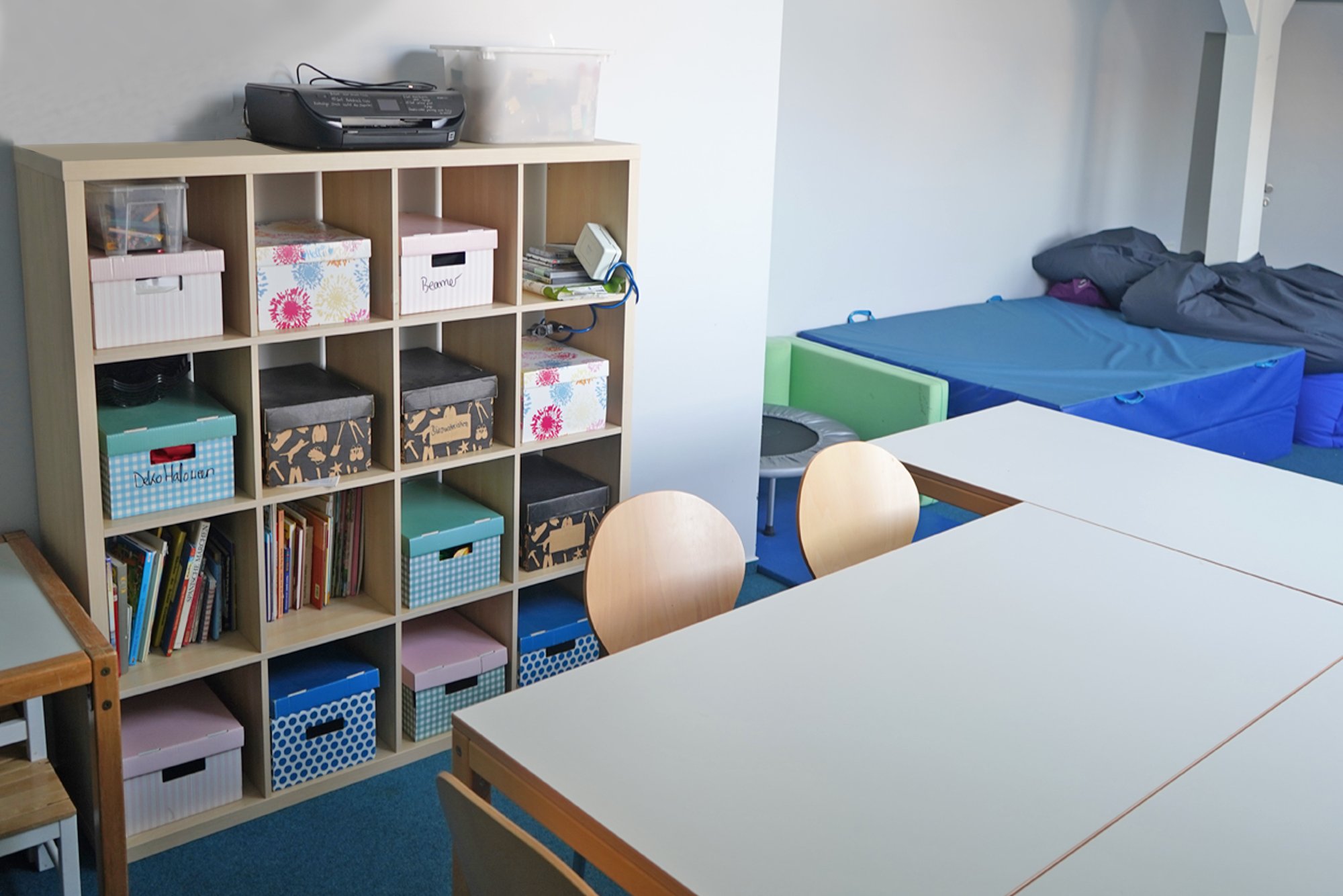 Gemeinschaftsraum in der Wohnanlage Bornstraße