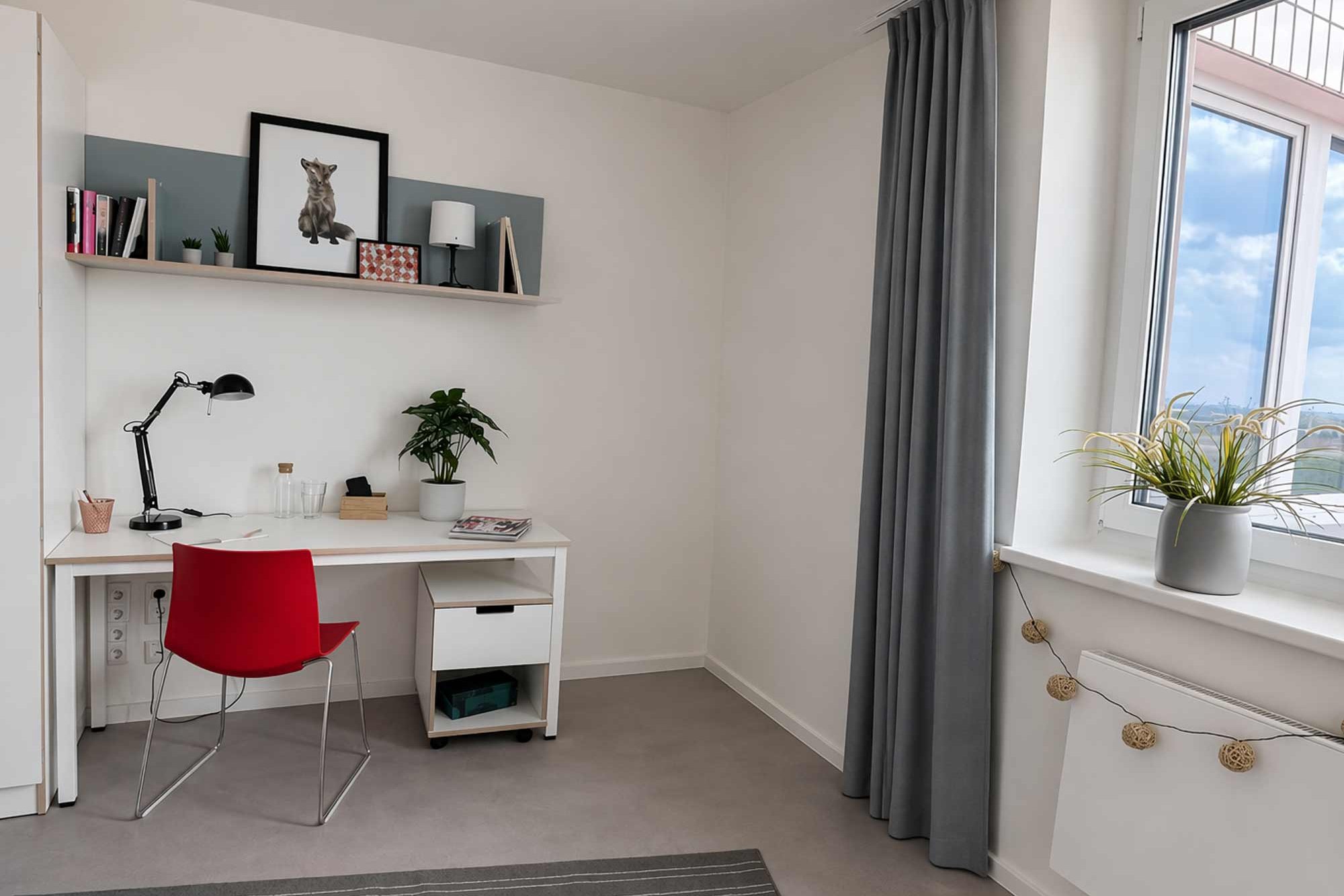Beispiel Zimmer Wohnanlage HafenCity