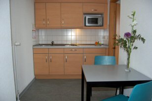 Küche in der Wohnanlage Triftstraße