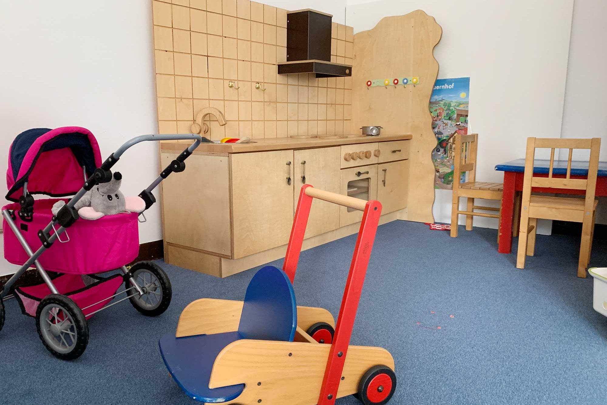 Spielzimmer in der Kita UKE