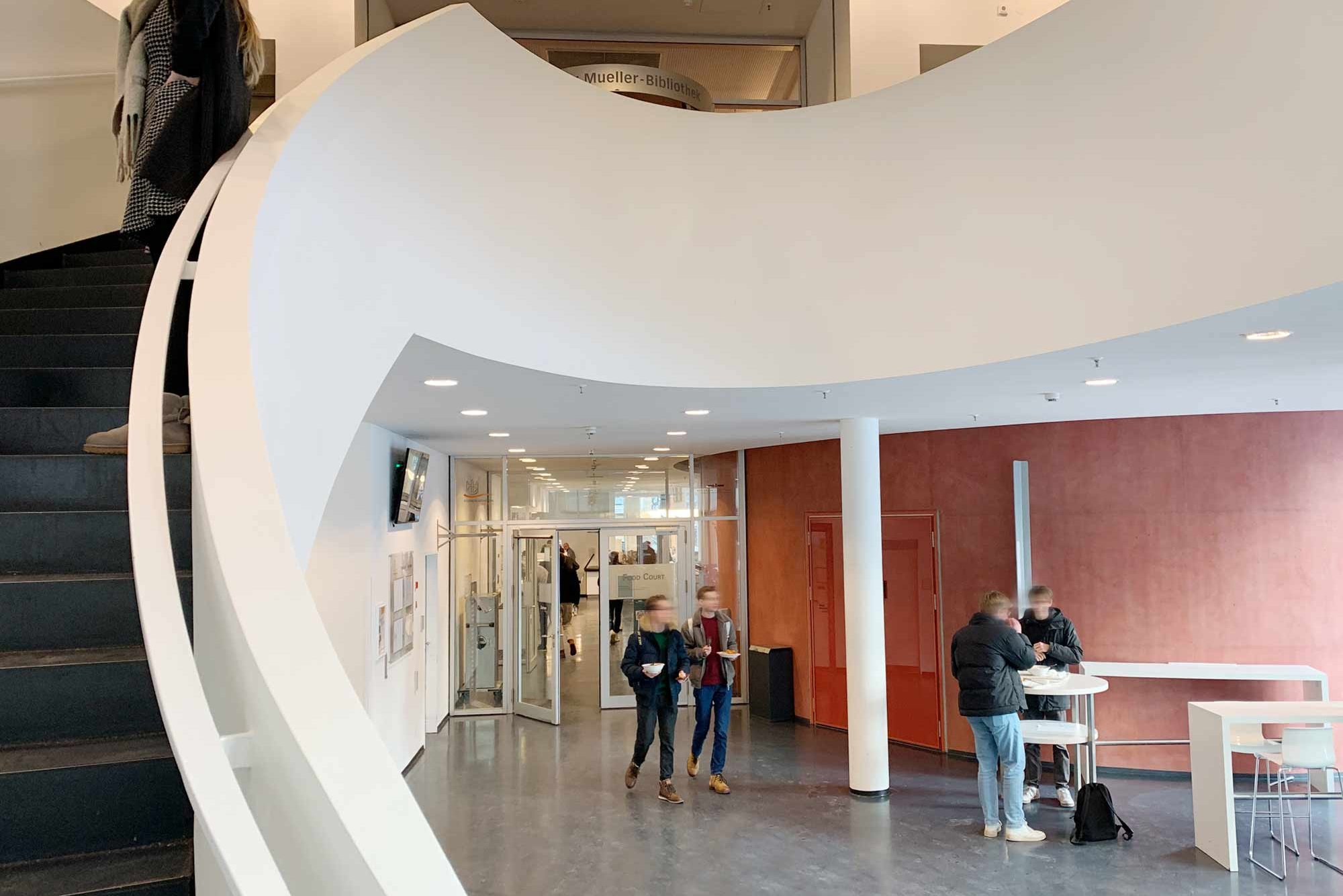 Entrance to the Cafeteria Bucerius Law School