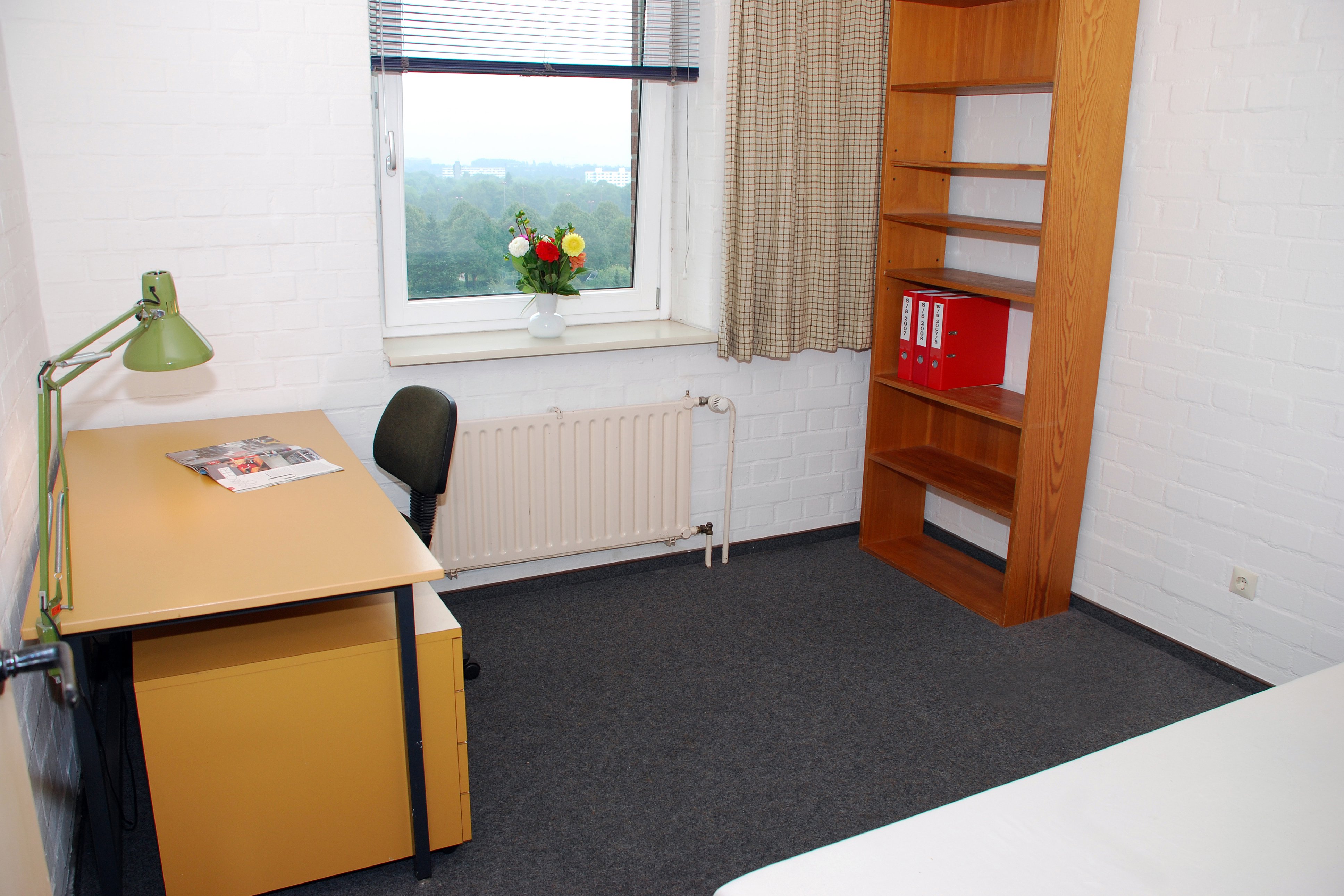 Example of a room in Die Burse residential complex