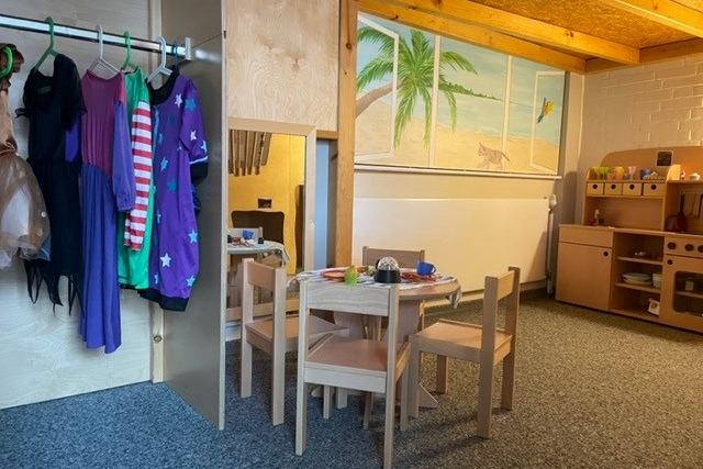 Gruppenraum in der Kita "Die Stifte"