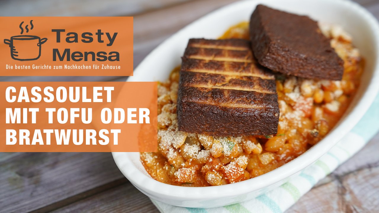 Cassoulet mit grober Bratwurst oder Räuchertofu