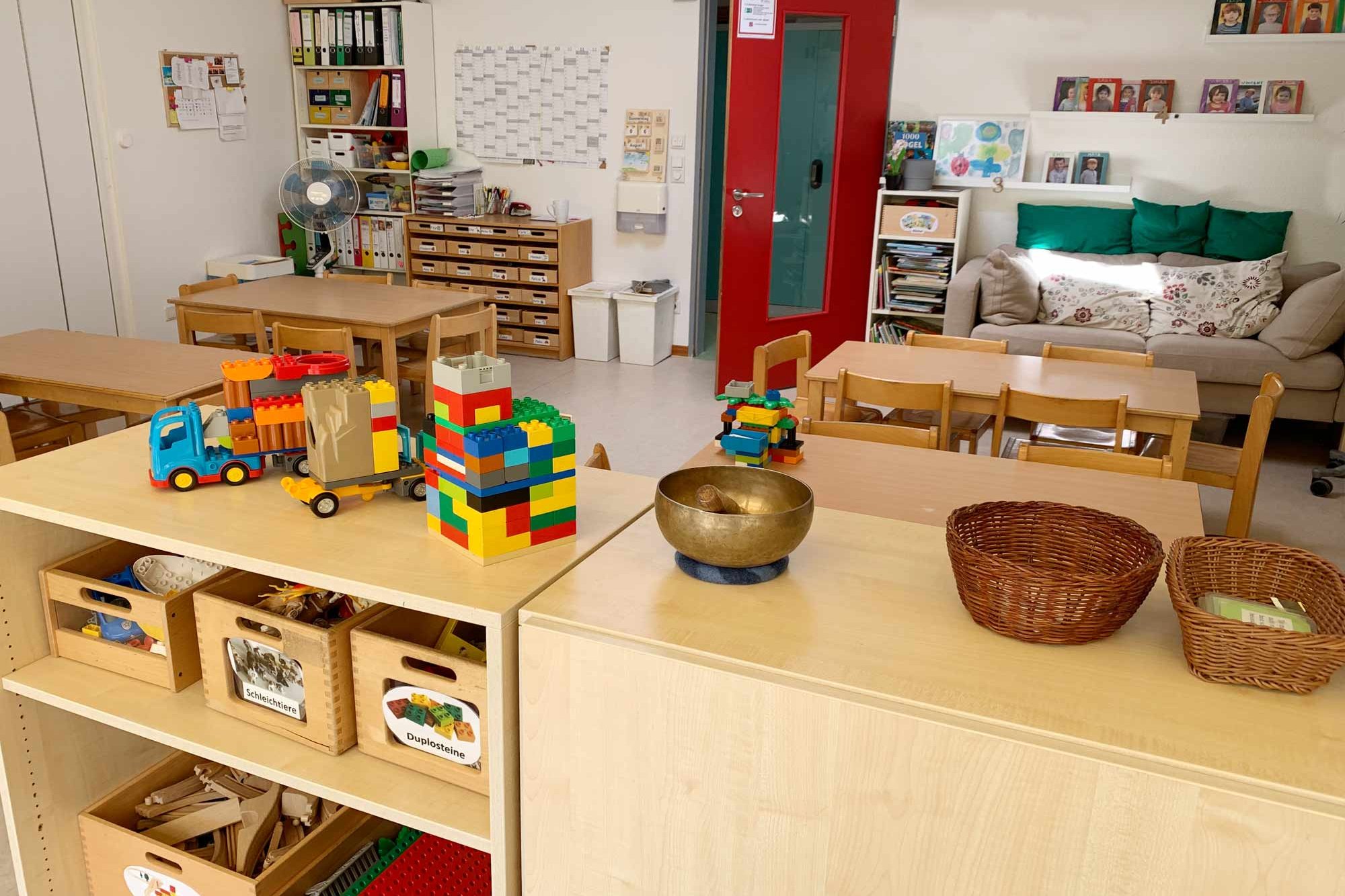 Group room at the KinderCampus daycare center