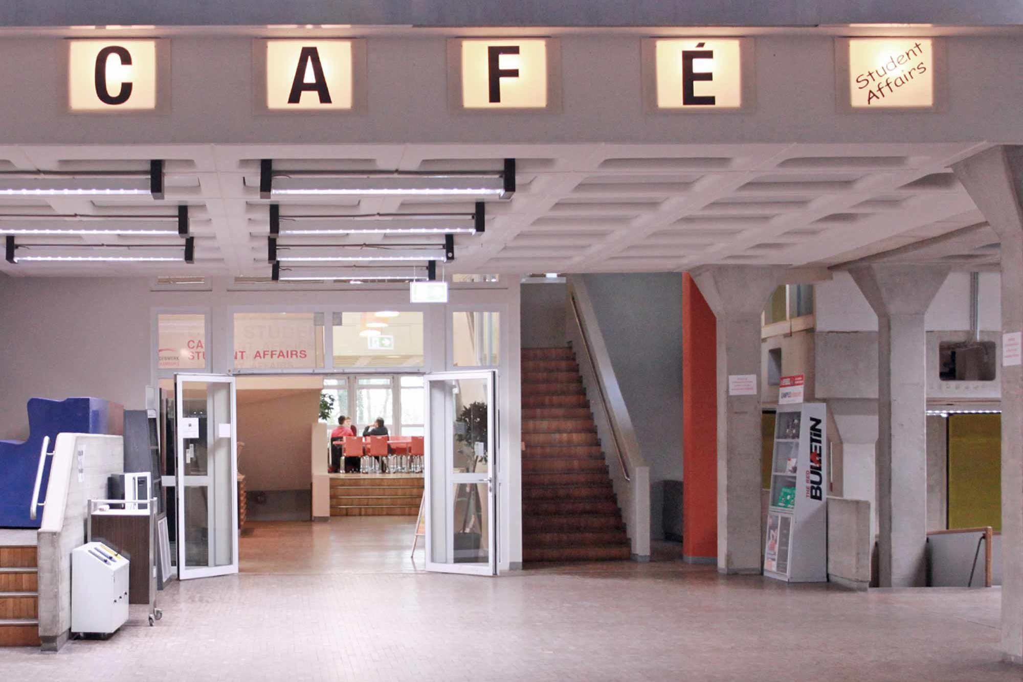 Entrance Café Student Affairs