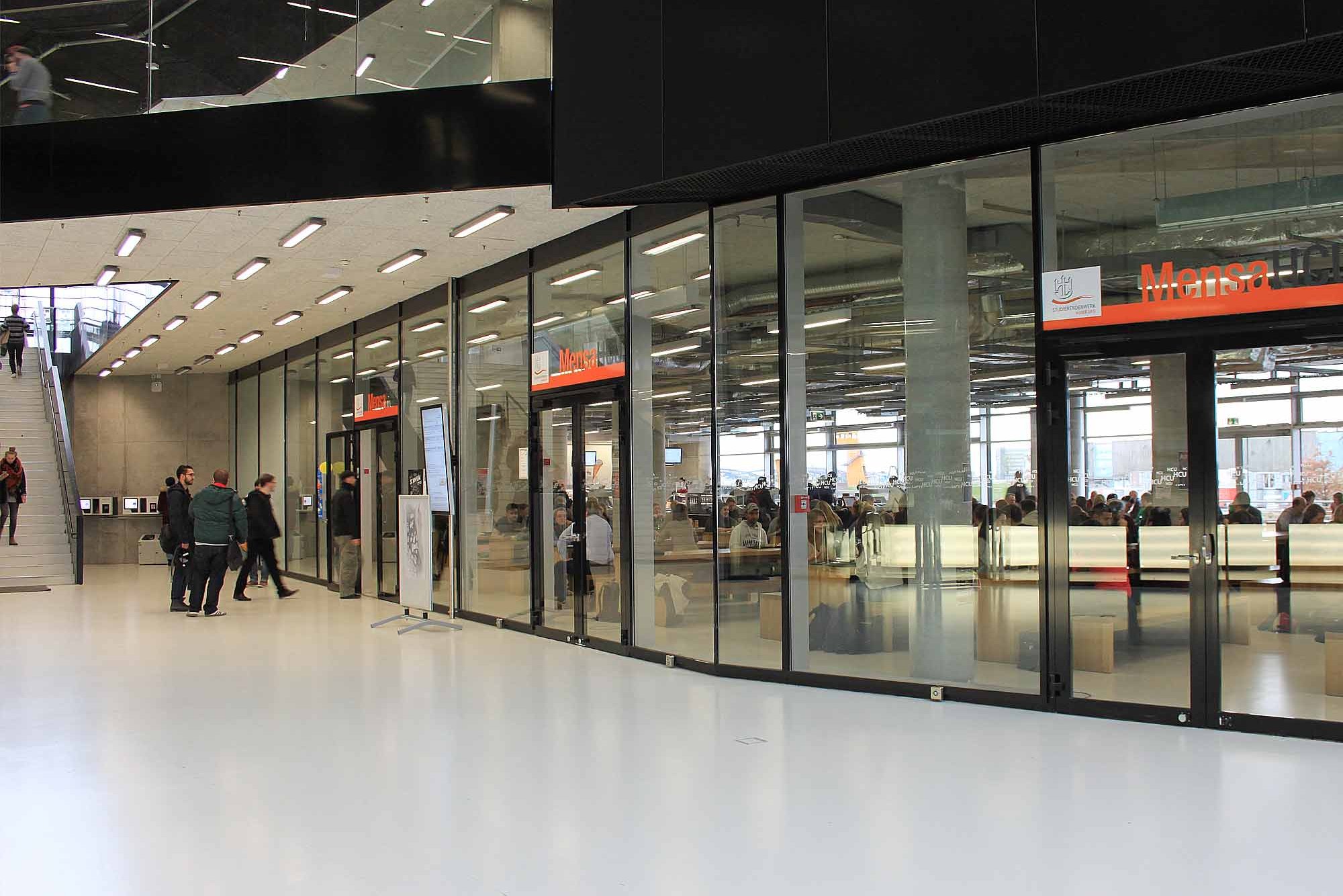 Exterior view of the Cafeteria HCU