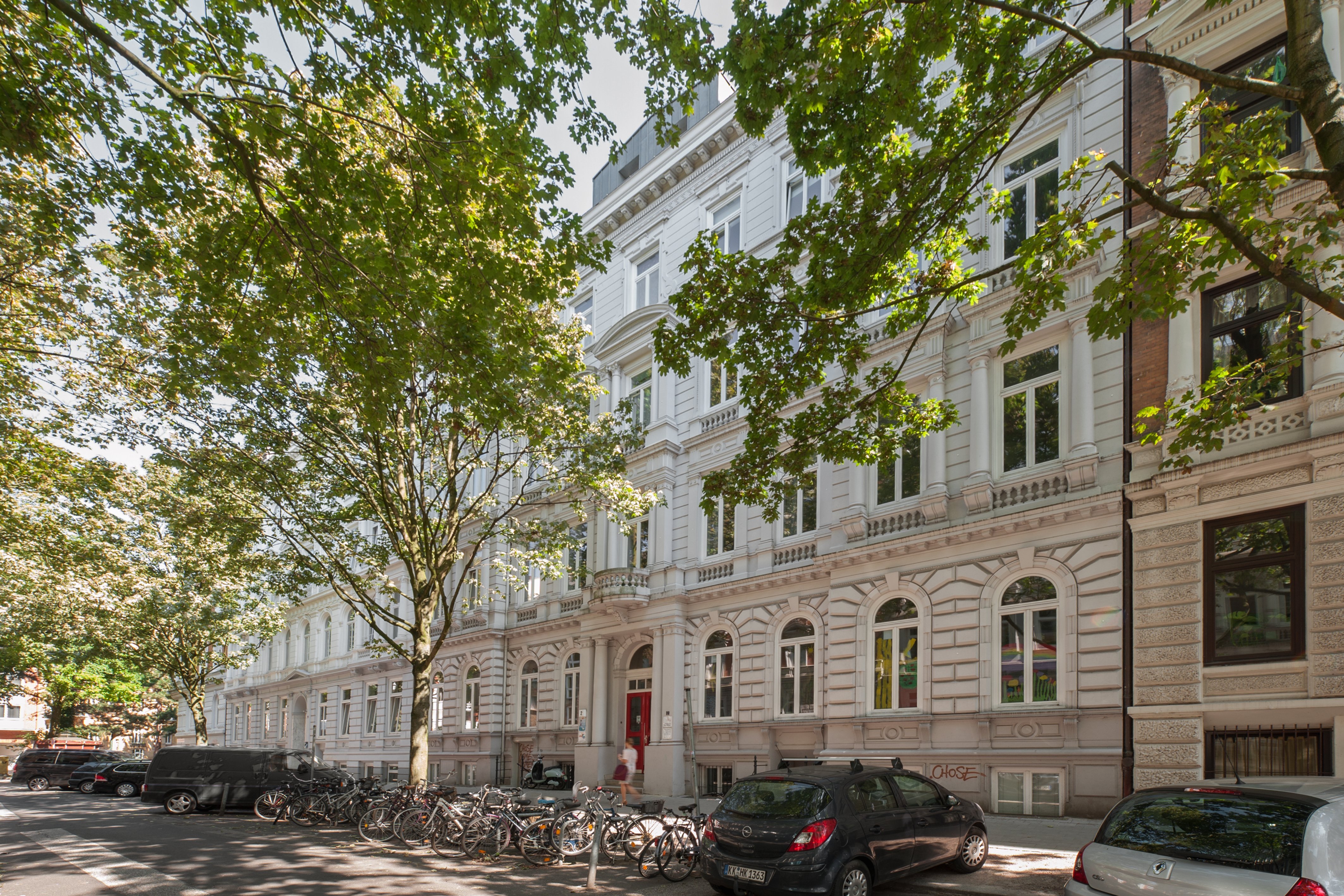 Kita Bornstrasse from the outside