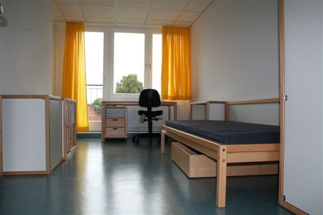 Beispielzimmer in der Wohnanlage Hagenbeckstraße