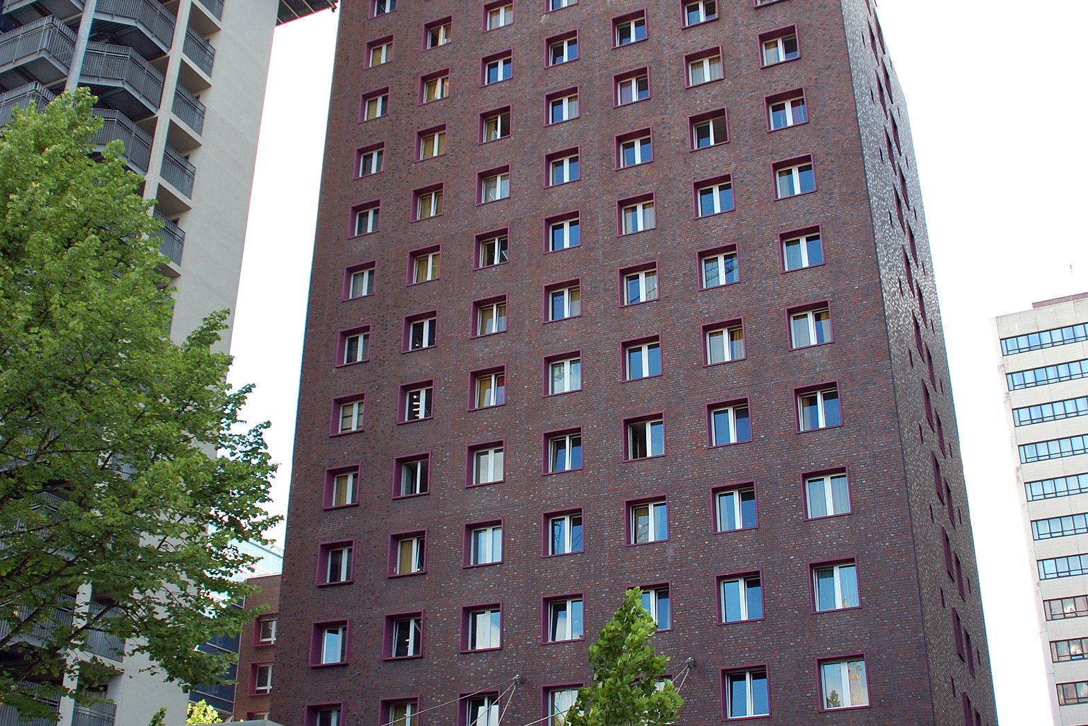 Wohnanlage Berliner Tor von außen