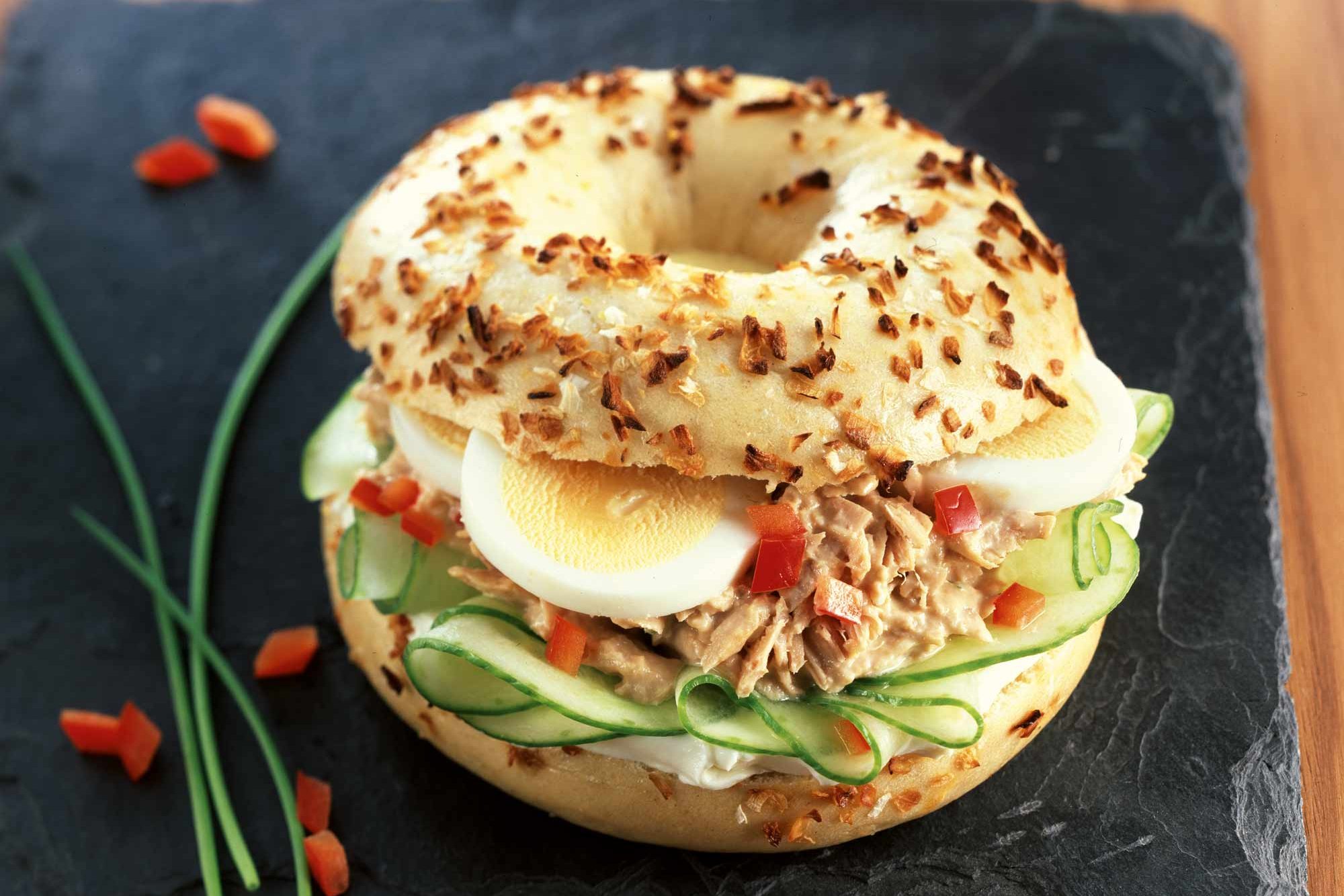 Bagel at Café insgrüne Harburg