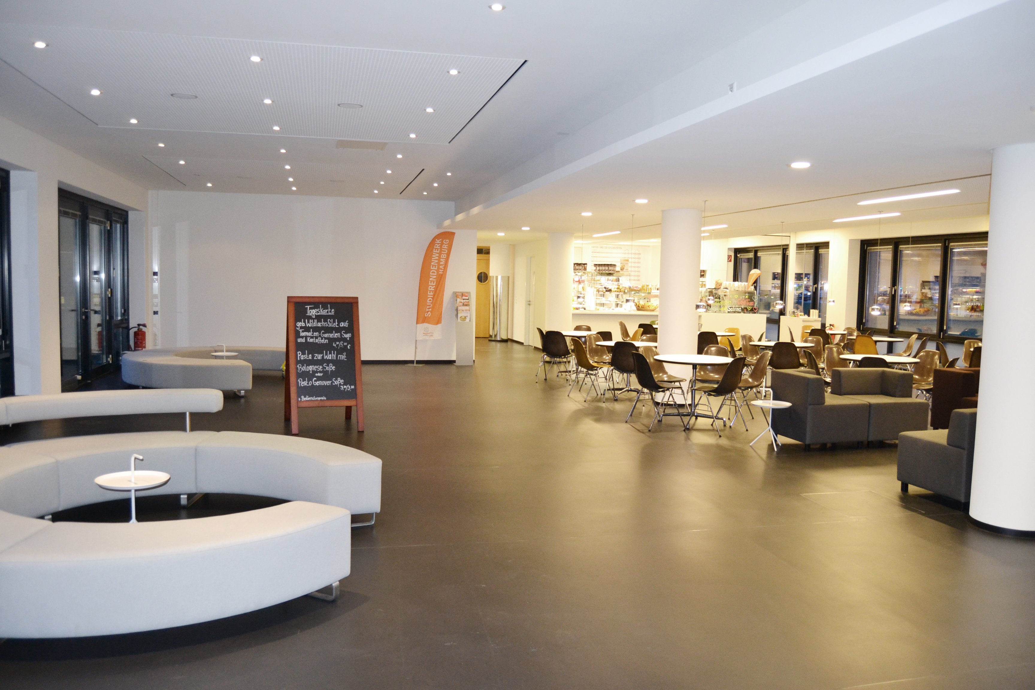 View of the Café on Mittelweg