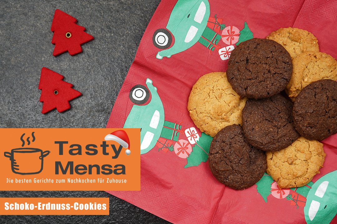 Schoko-Erdnuss-Cookies