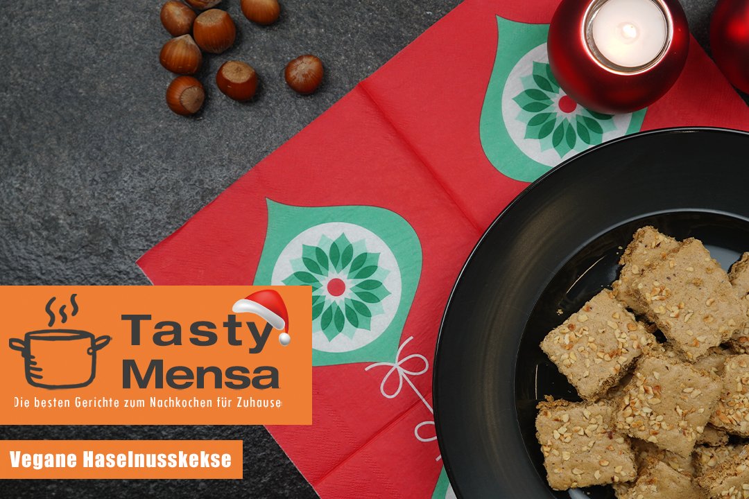 Vegane Haselnusskekse