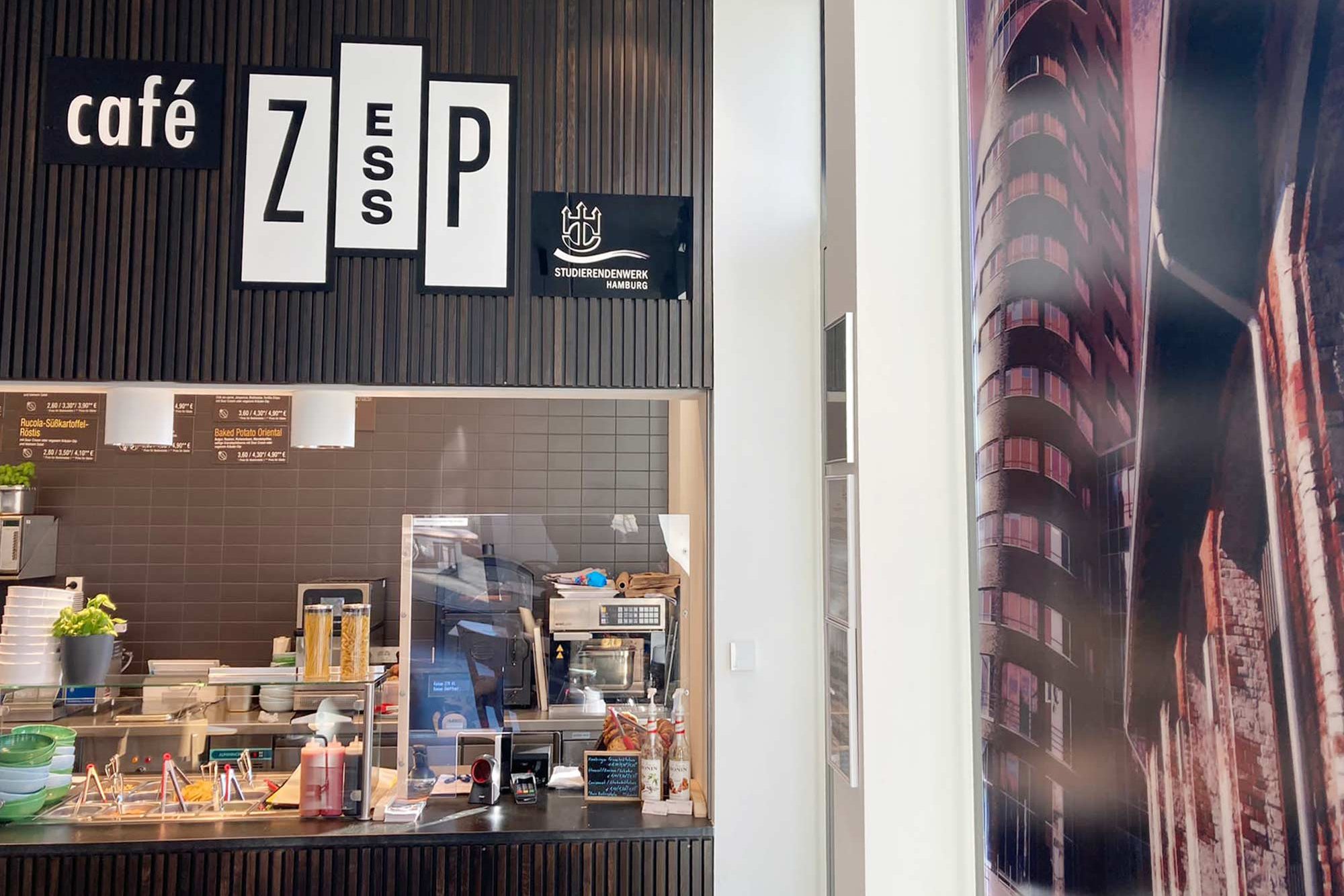 Sales counter Café ZessP