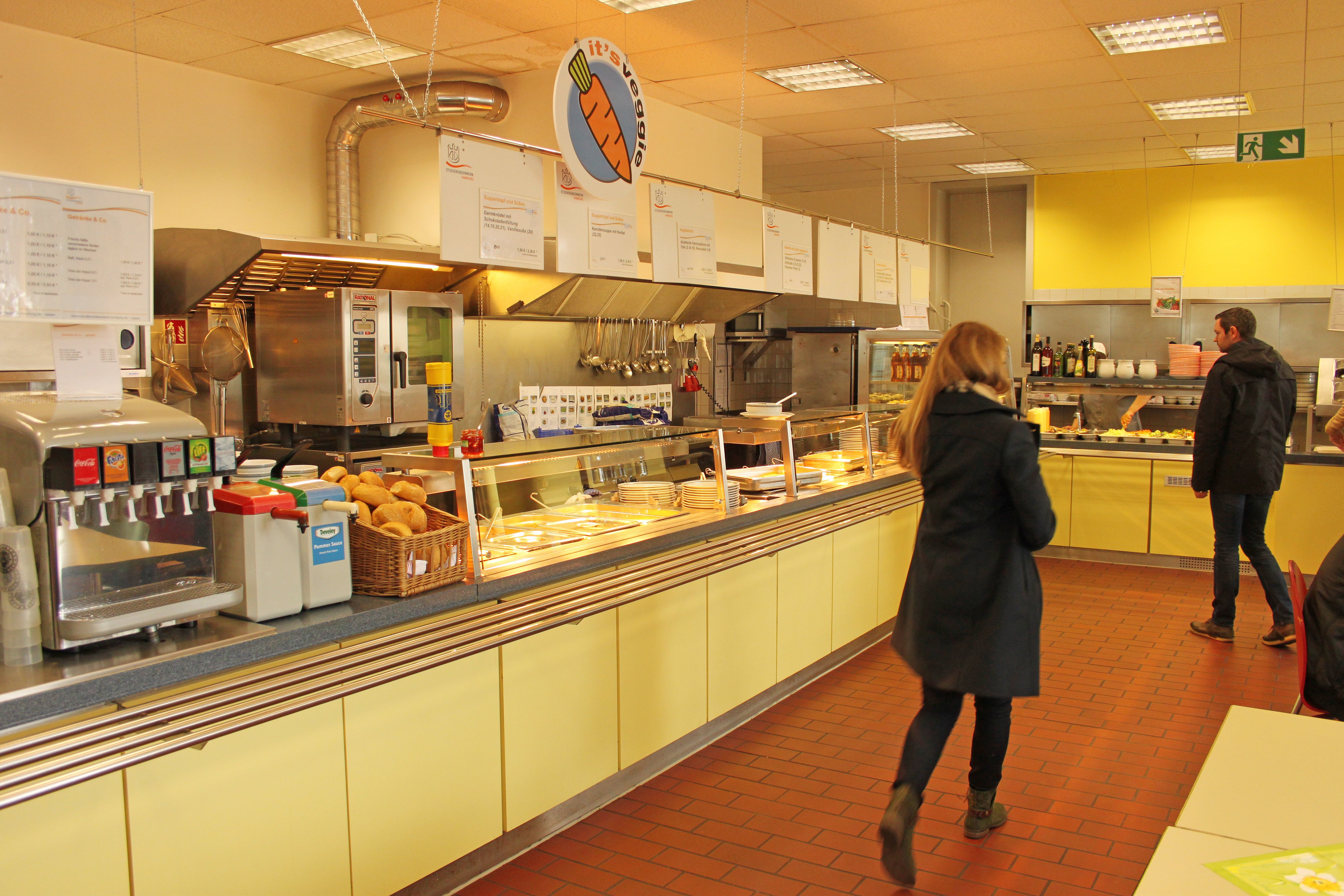 A look inside the Cafeteria Geomatikum