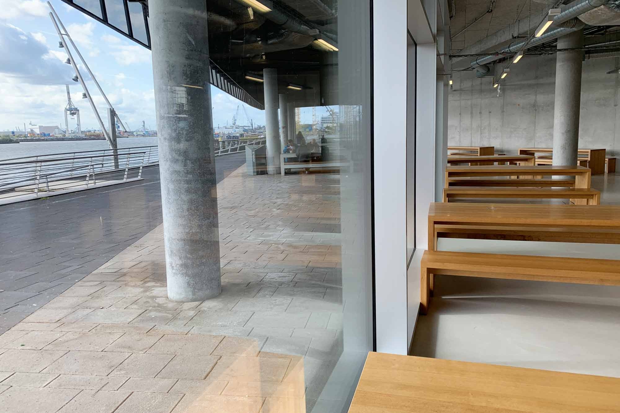 Dining hall of the HCU cafeteria