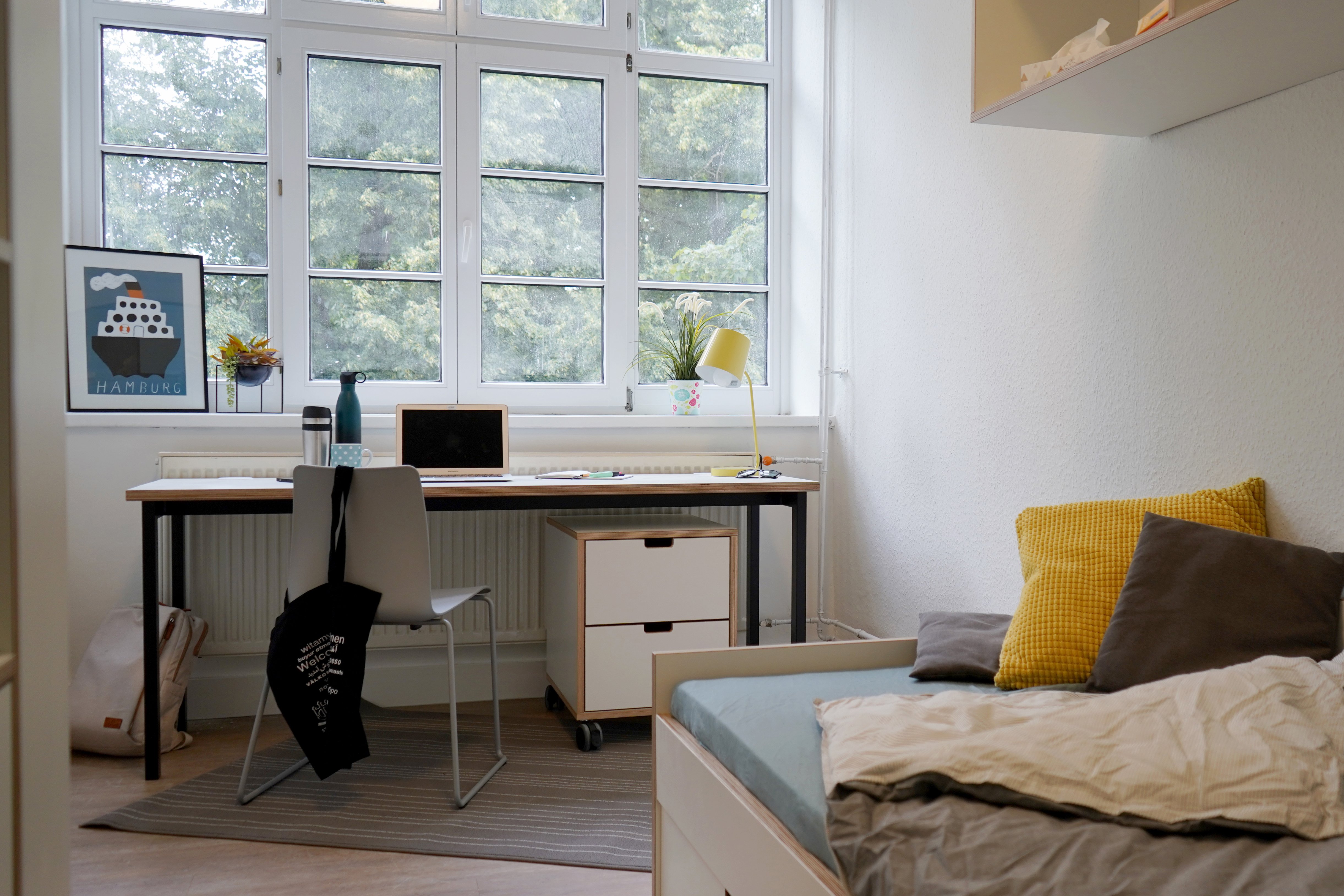 A room in the residential complex in Hamburg Rahlstedt