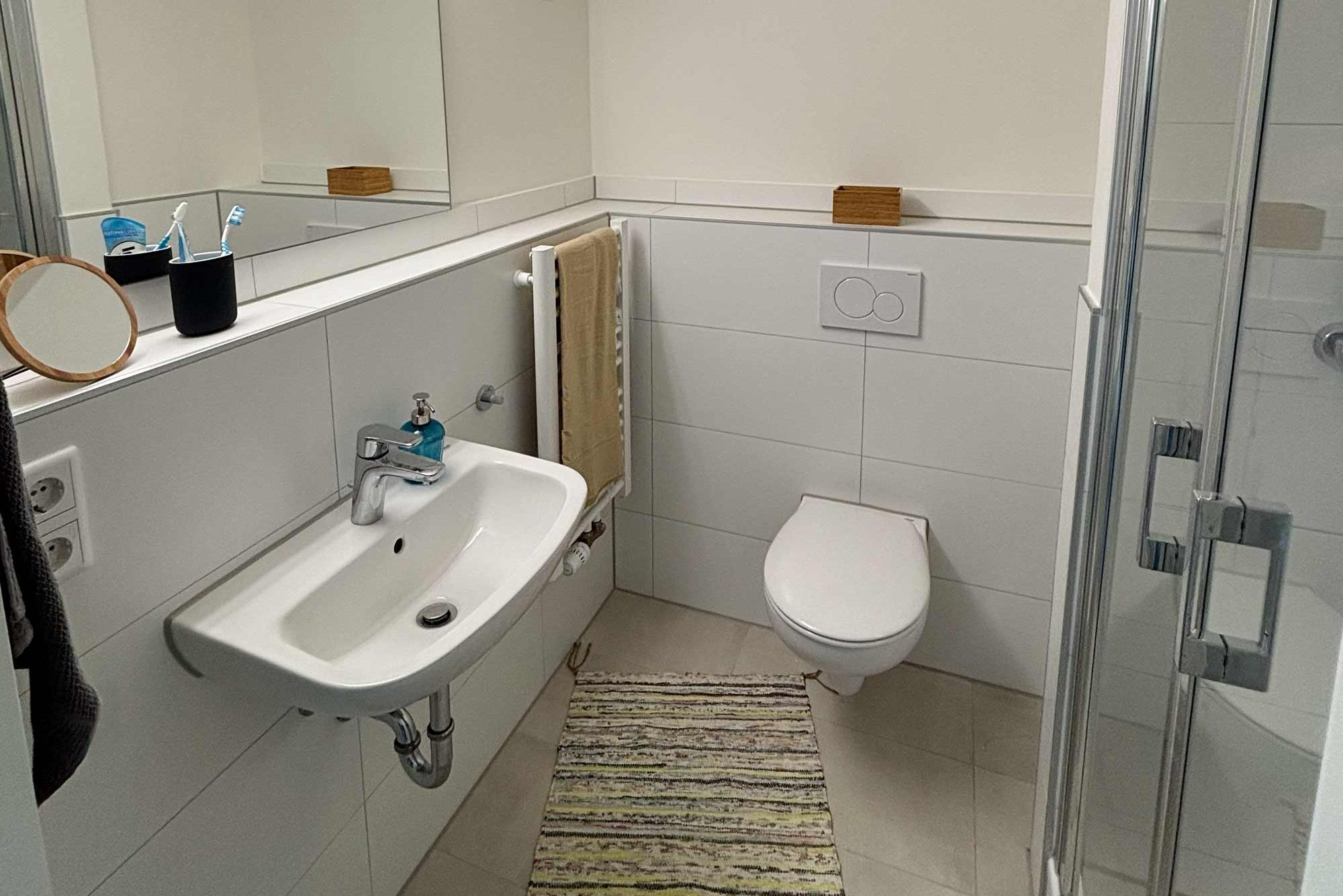 Beispiel Zimmer Bad Wohnanlage HafenCity