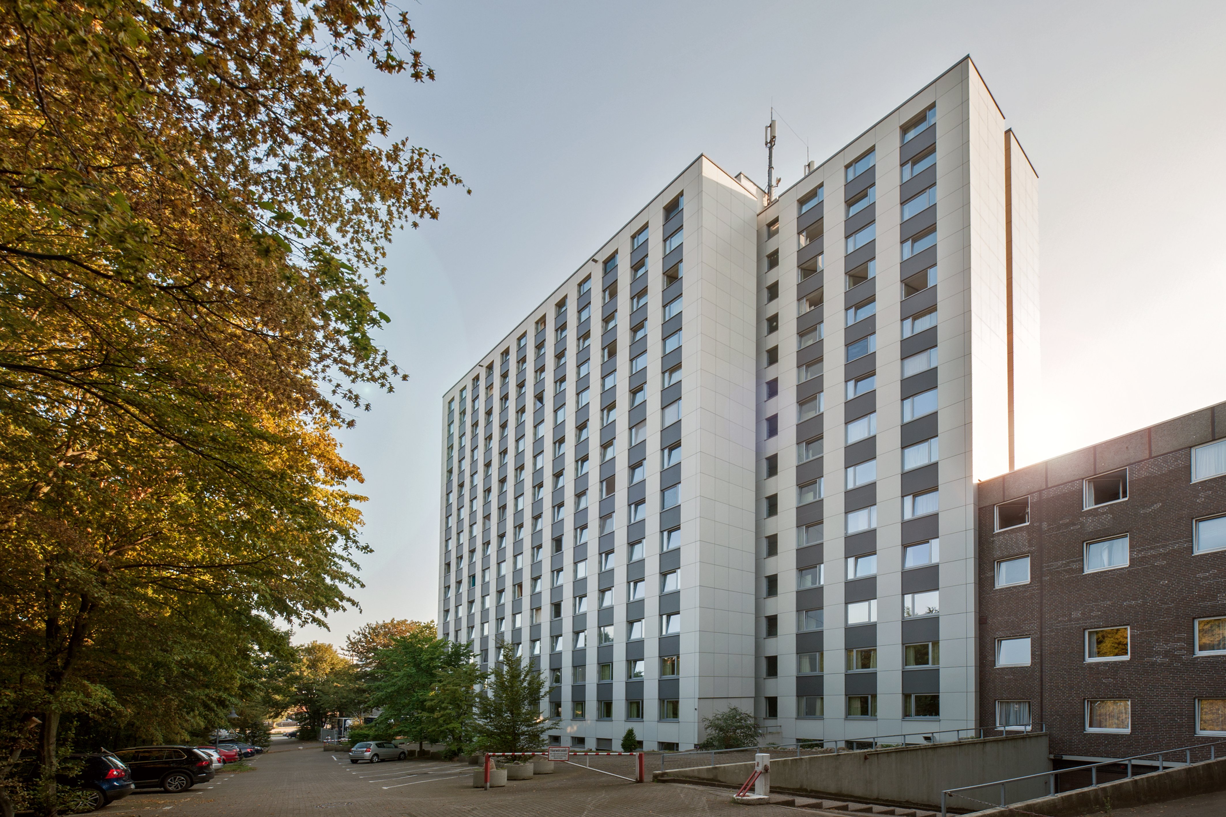 Exterior view of the Gustav-Radbruch-Haus residential complex