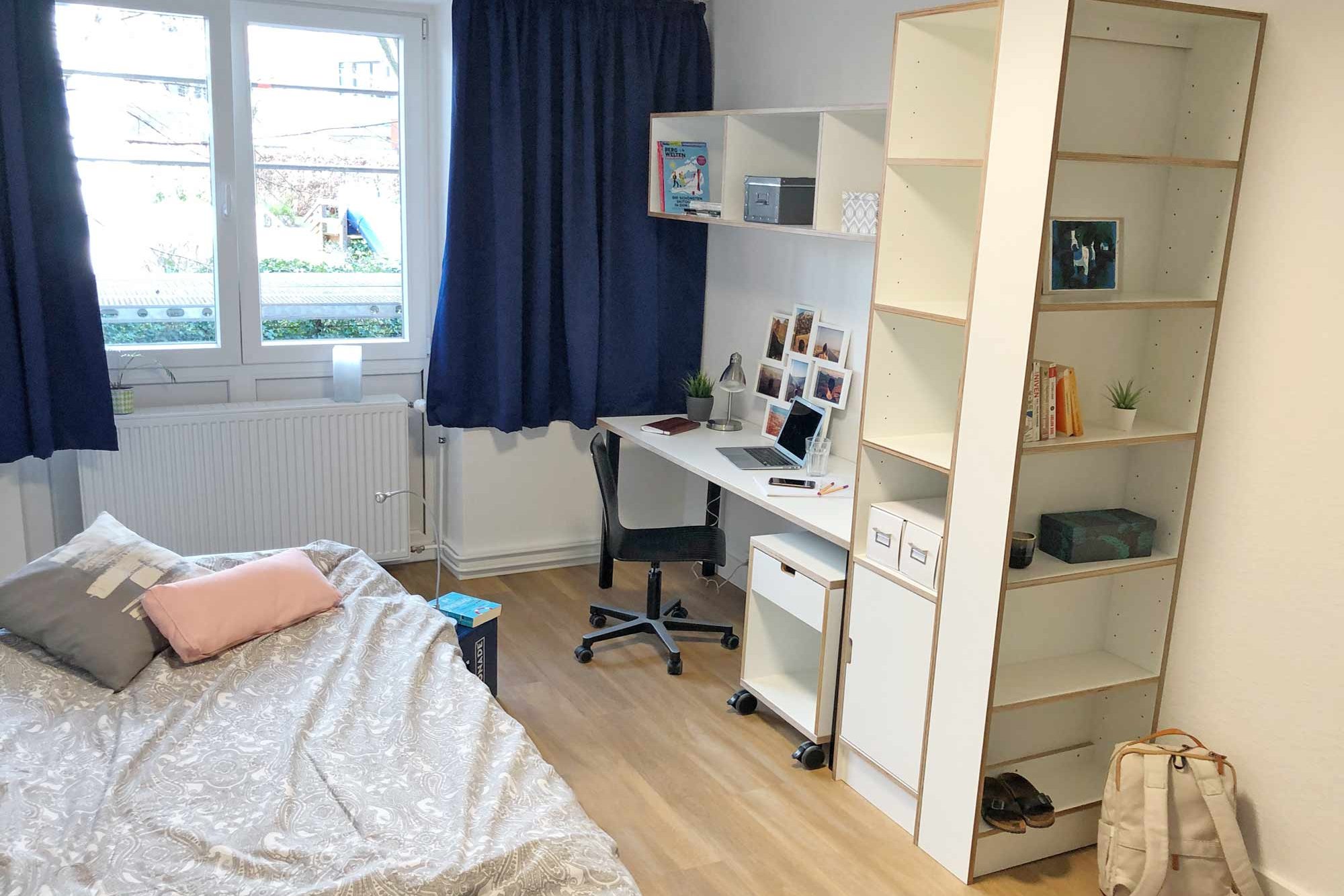 Example of a residence room