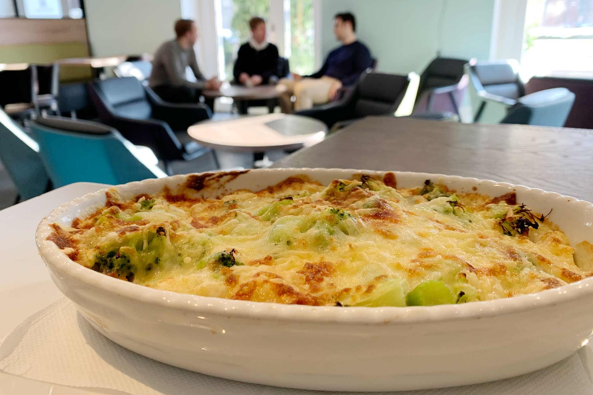 Vegetable casserole at Café Bucerius Law School