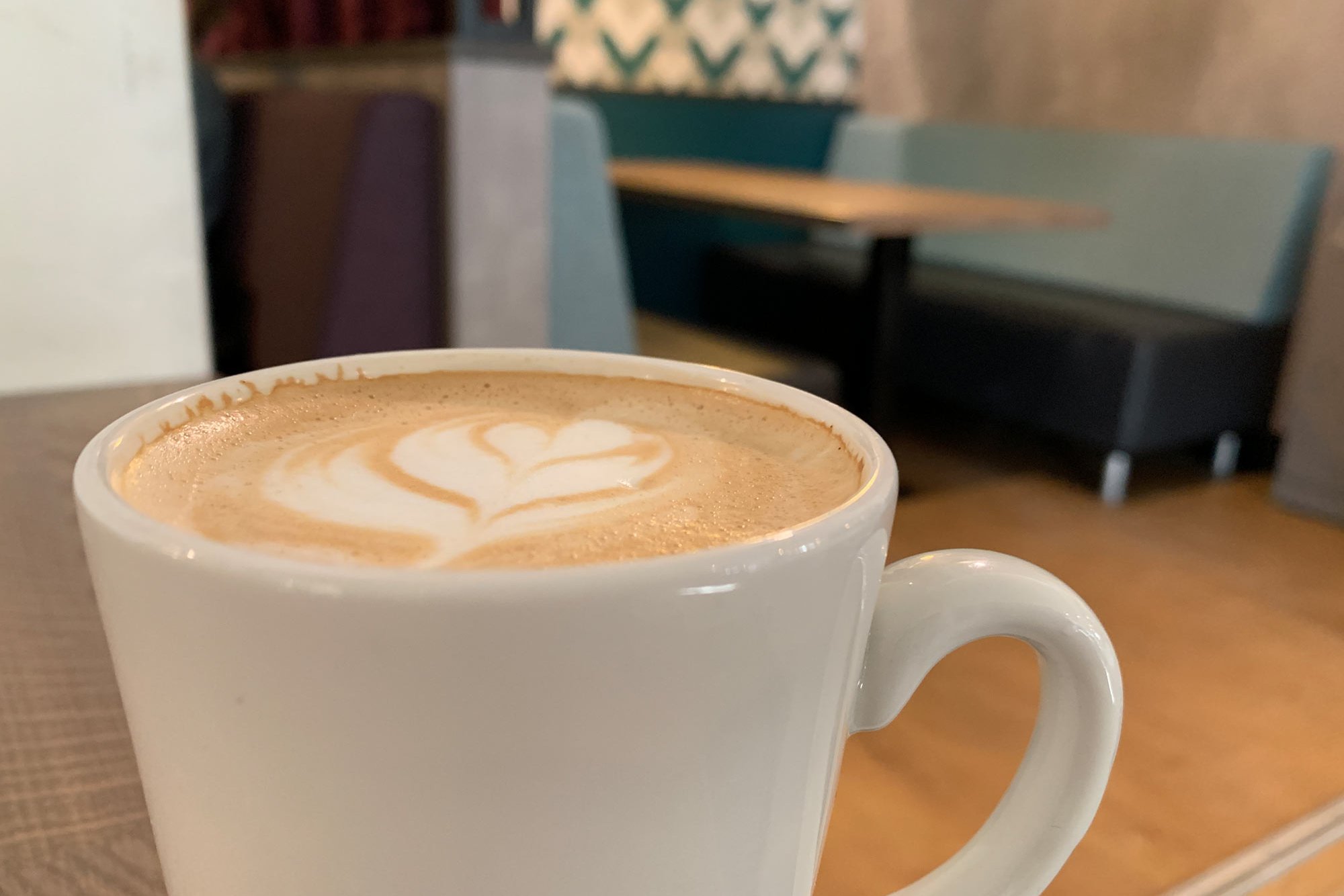 Cappuccino at Café Bucerius Law School